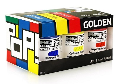 Golden SoFlat POP Set - Click Image to Close